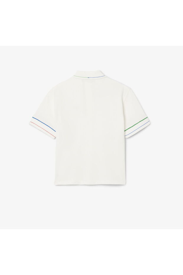 Çocuk Beyaz Polo - 5