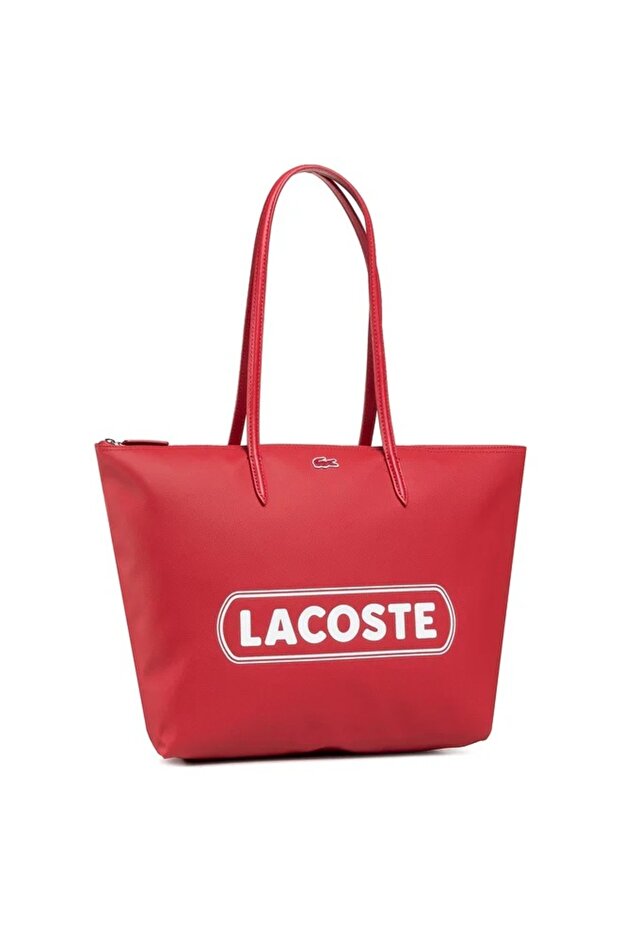 Red Printed Tote Bag - 1