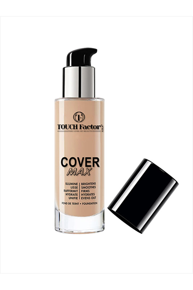 COVER MAX Liquid Foundation, Matte & Poreless, Full Coverage And Blendable, Normal To Oily - 1