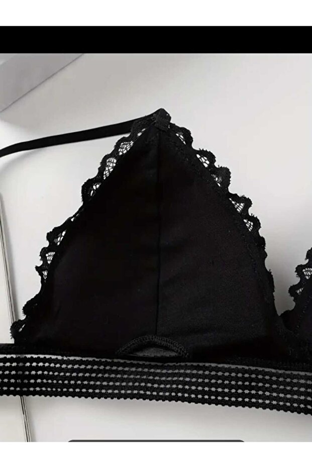 ÜÇGEN DANTELLİ SUTYEN - 7