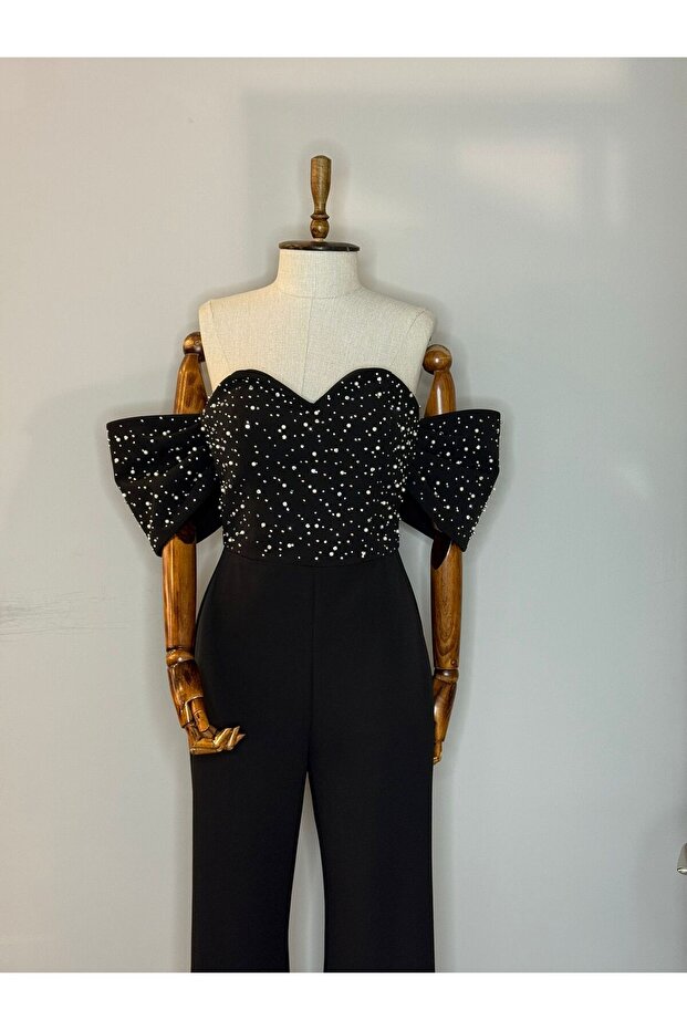 ÜZERİ BONCUK İŞLEMELİ TULUM - 2