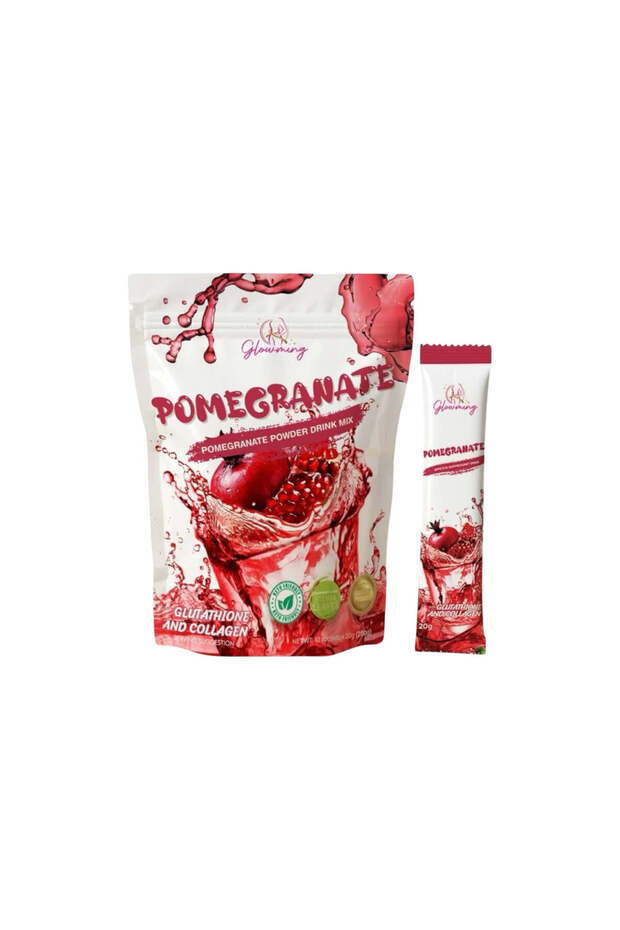 Glowming Shape Pomegranate Powder Drink Mix by Cris Cosmetics
