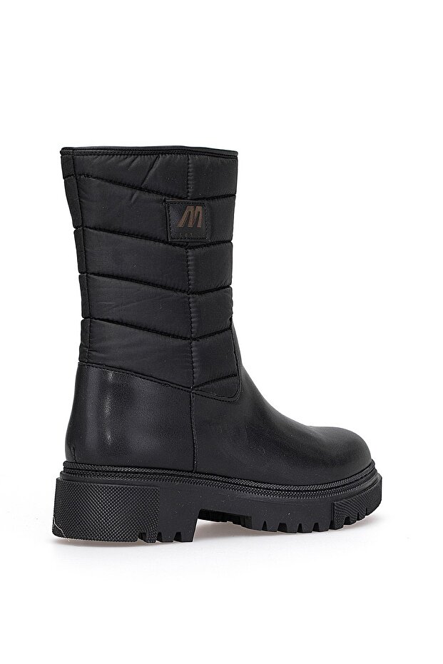 M.P 252-6220ZN Kadın Düz Bot Siyah - 4