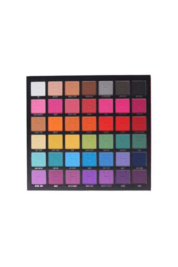 لوحة ظلال عيون مع 42 لونًا - BRIGHT MATTE