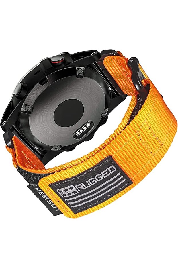 Compatible With Garmin Watch Band, Super Rugged Nylon Sports Strap With Woven Loop Design, For Fēni