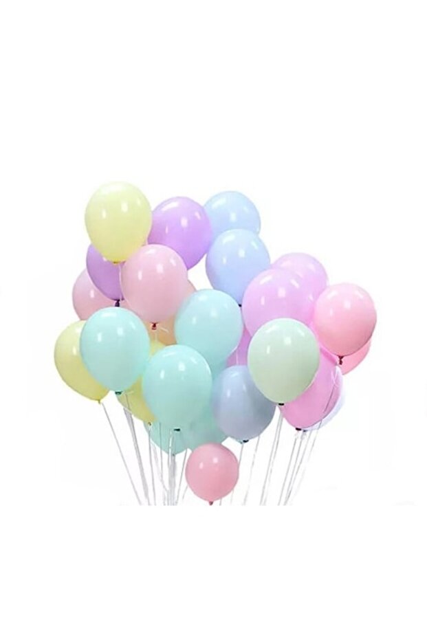 Set Baloane Pastel, 23 cm, 50 bucati - 1