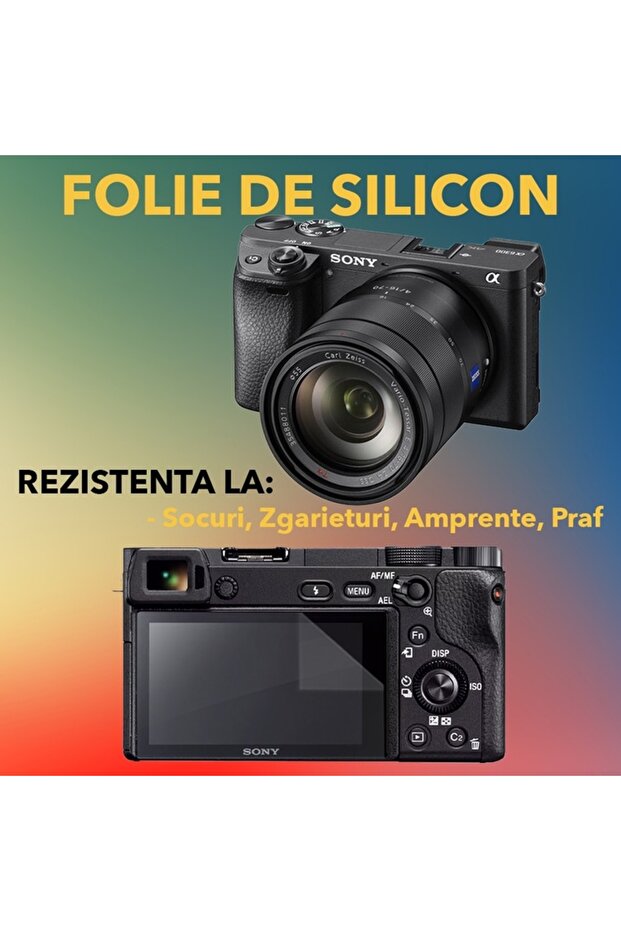 Protective set compatible with Sony A6300, Focus Shield - 2