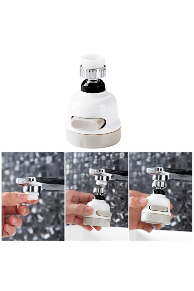 Universal Extension for Faucet with Aerator HydroSmart Max, Multifunctional, Universal, 3 Modes - 2