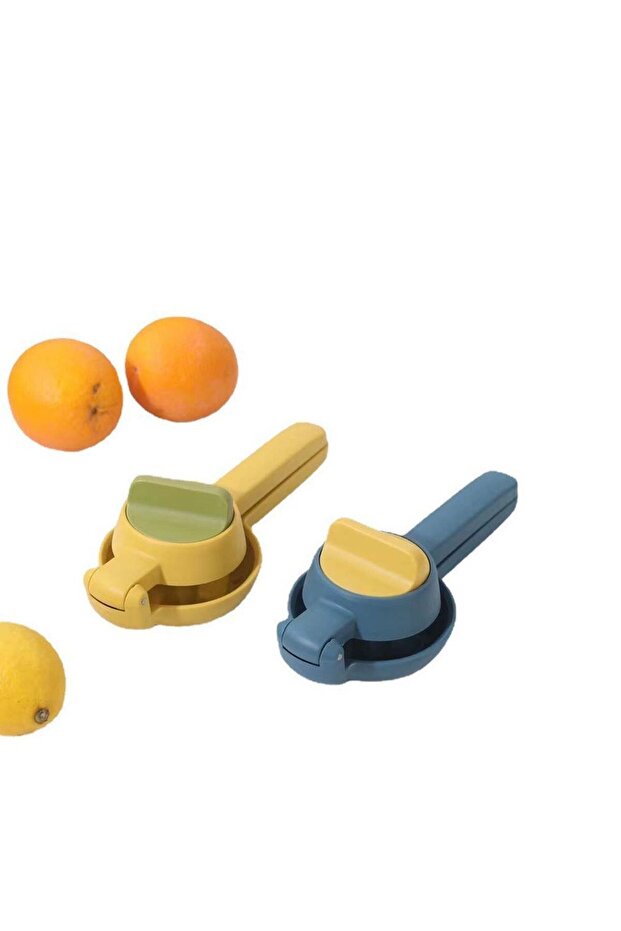 Generic Professional Hand Juicer Kitchen Tool Extractor Lemon Squeezer Yellow/Blue Randomly Assorted