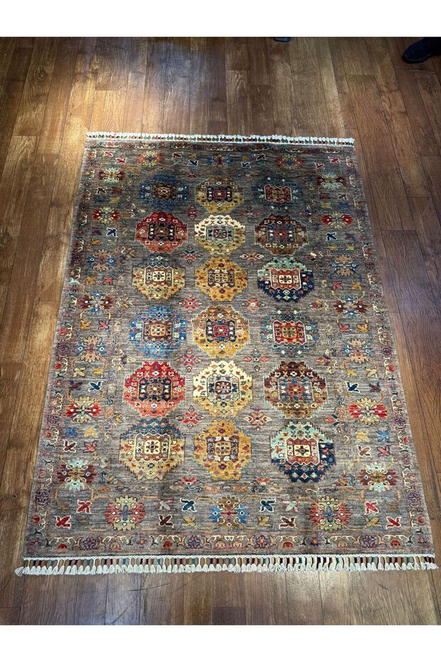 El Dokuma Afgan Halısı - 1