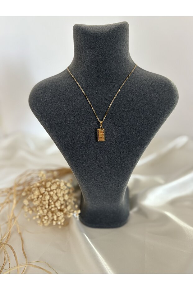 Külçe gr Altın model kolye - 1