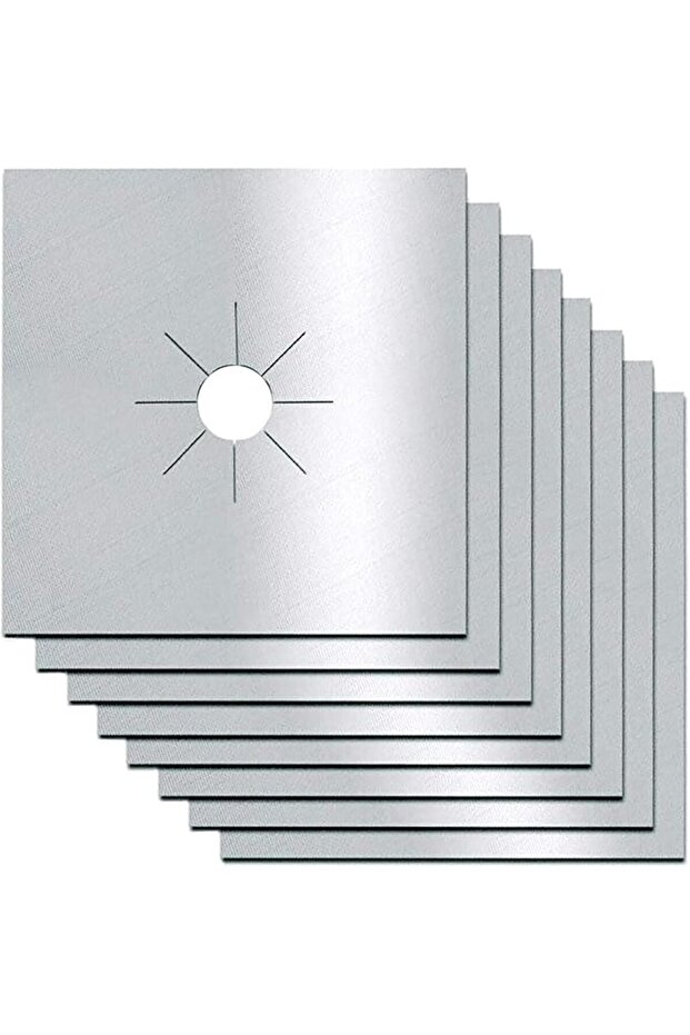 Stove Burner Covers,8 Pack Gas Stove Burner Liners, Double Thickness Reusable Gas Range Stove Top Co