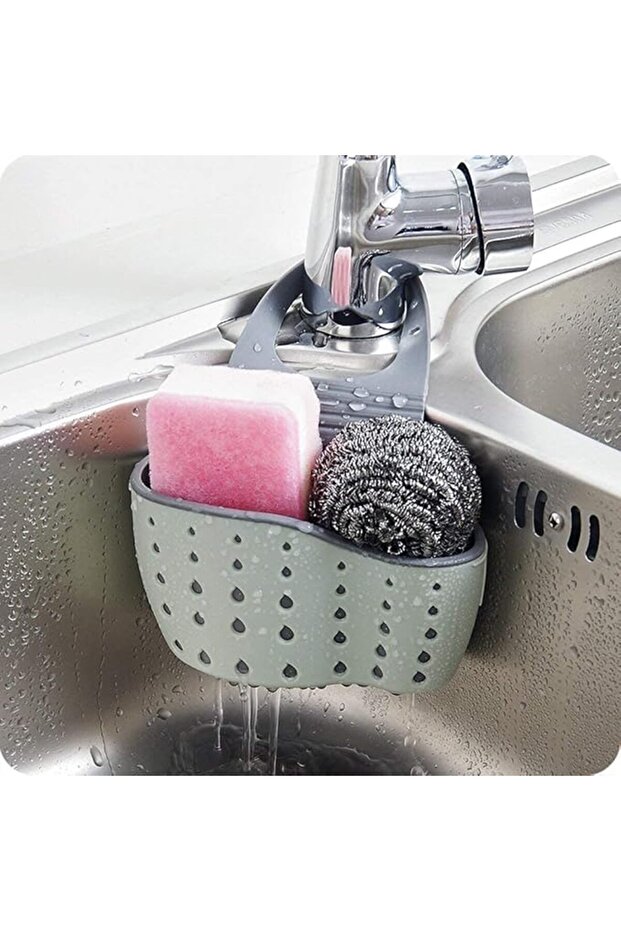 Sink Storage Basket/kitchen sink sponge holder/Kitchen Sink Caddy Sponge Holder kitchen faucet spong