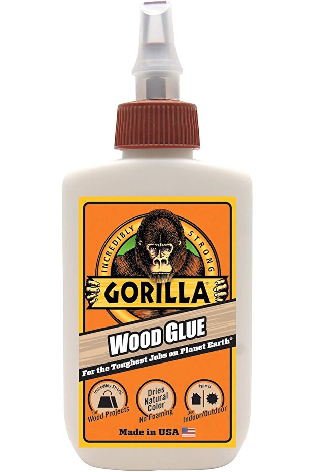 Wood Glue, 4 Ounce Bottle, (Pack of 1)