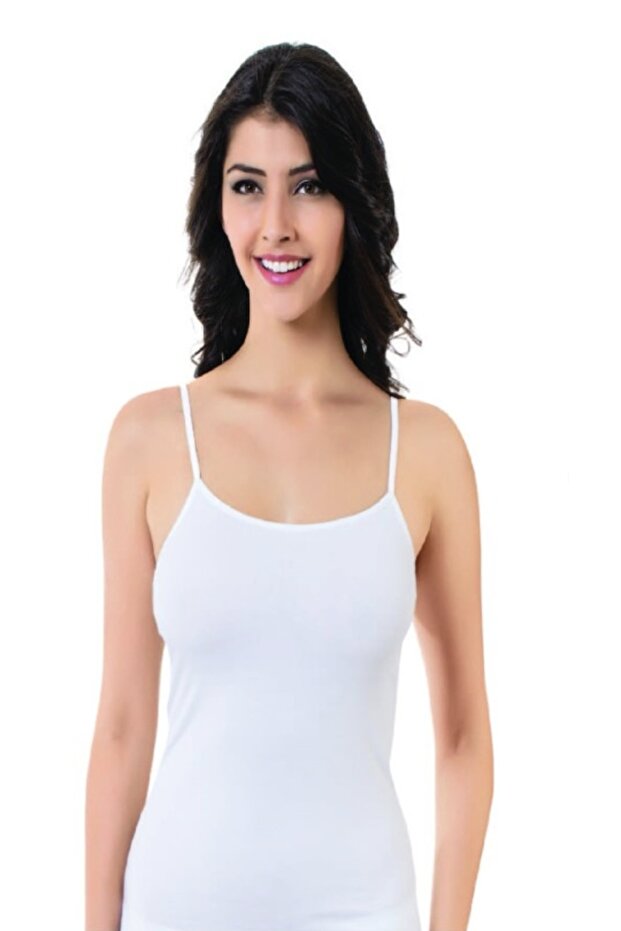 Öztaş Lycra Thin Strap Tank Top 2640-A