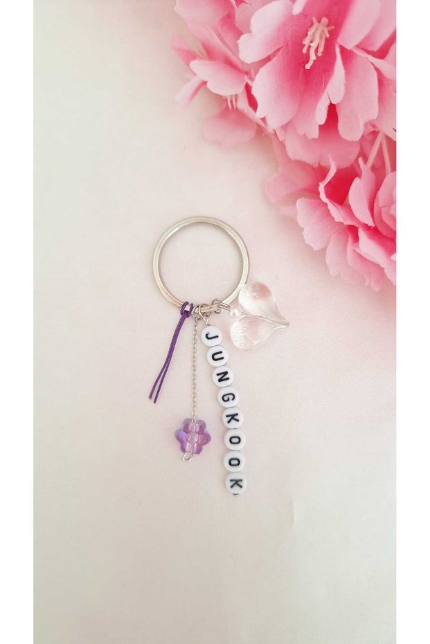 Bts Keychain Bag Charm Rm Jin Suga Jhope Jimin Taehyung Jungkook Keychain - 1 Piece