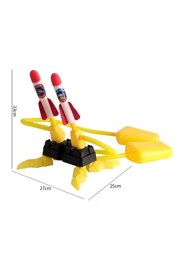 Lansator de rachete cu pedală, OPTIM SOLUTION, jucărie interactivă pentru copii - 2