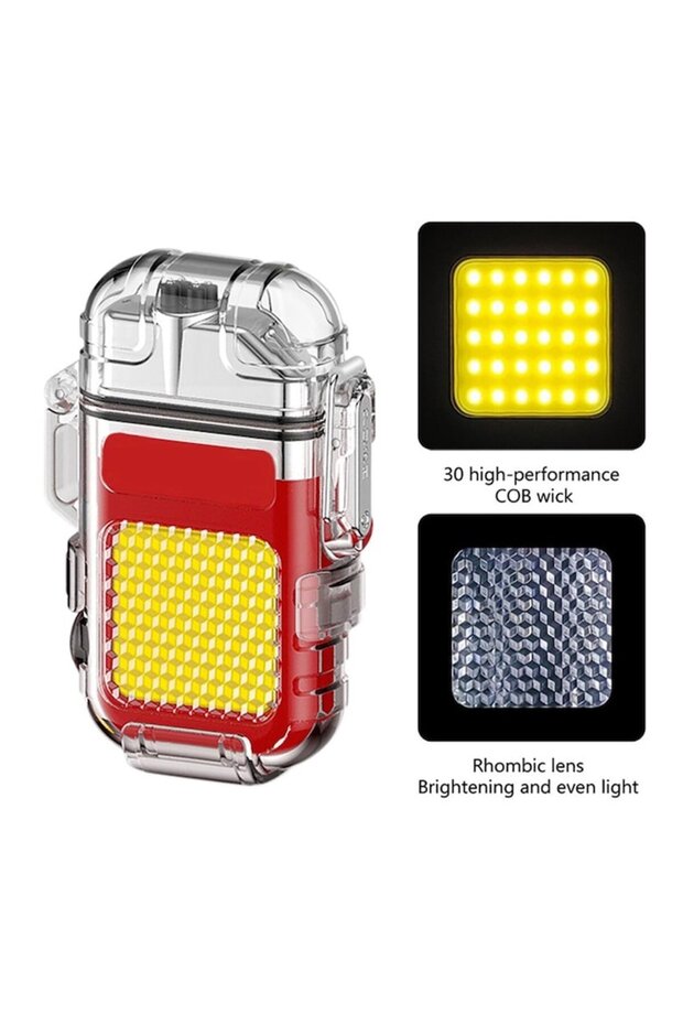 LED Lantern with Double Arc Lighter - 2