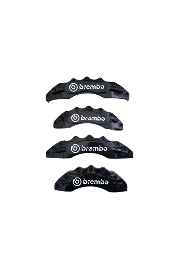 Caliper Cover Brembo Written Car Brake Disc Protector Accessory 4 Pieces