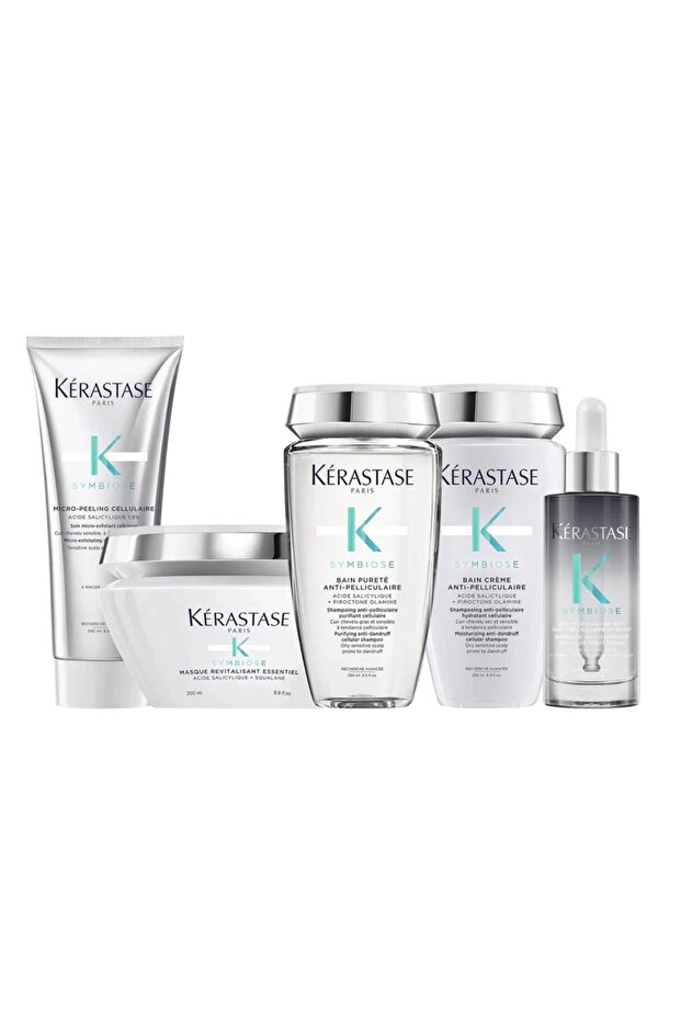 Symbiose Anti-Dandruff & Scalp Renewal Hair Care Package – Complete Set (5 Pieces)