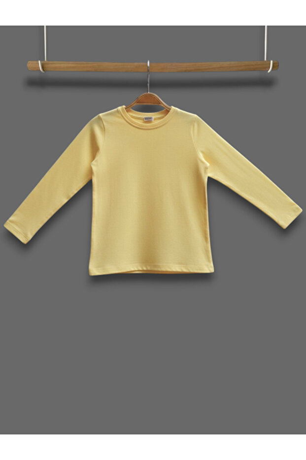 Plain Long Sleeve Kids Sweatshirt