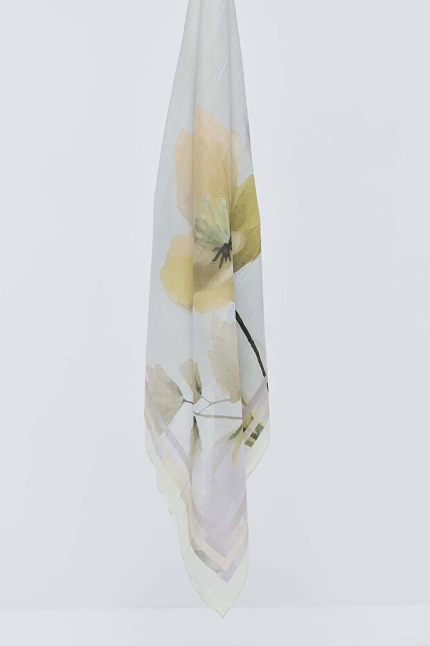 Eylül Desen Bambu Şal - 5