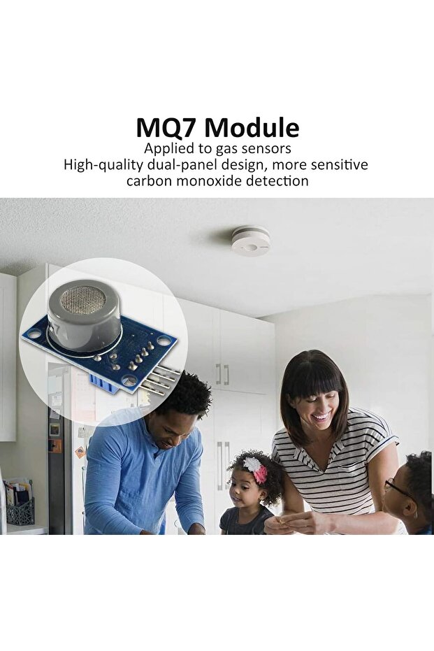 VOBOR MQ7 Sensor, CO2 Sensor Module Gas Detector Module - 4