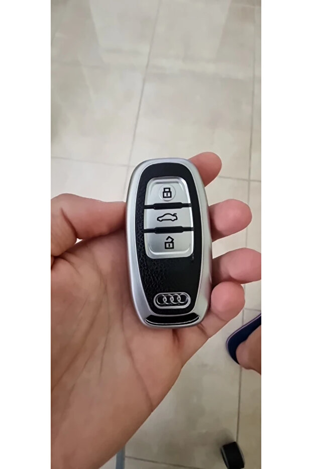 Smart Key Case for Audi A1 A3 A4 A5 A6 A7 A8 Quattro Q3 Q5 Q7 2009-2015 - 3