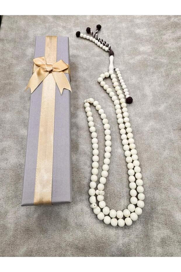 سبحة عظم مكونة من 99 خرزة - 3