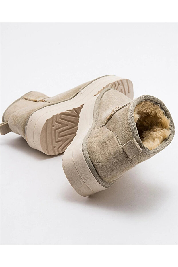 AY201 Kadın Bej (36-40) Mini Bot - 3