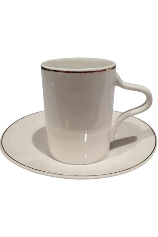 طقم فناجين قهوة وصحن 12 قطعة - 2