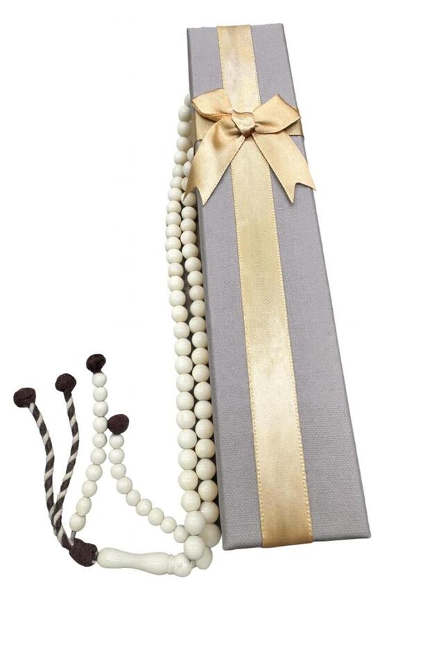 سبحة عظم مكونة من 99 خرزة - 5