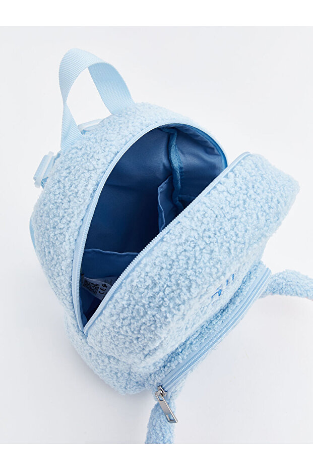 Create Your Style from Uzg Store |   Lilo and Stitch Embroidered Girl's Plush Backpack - 4