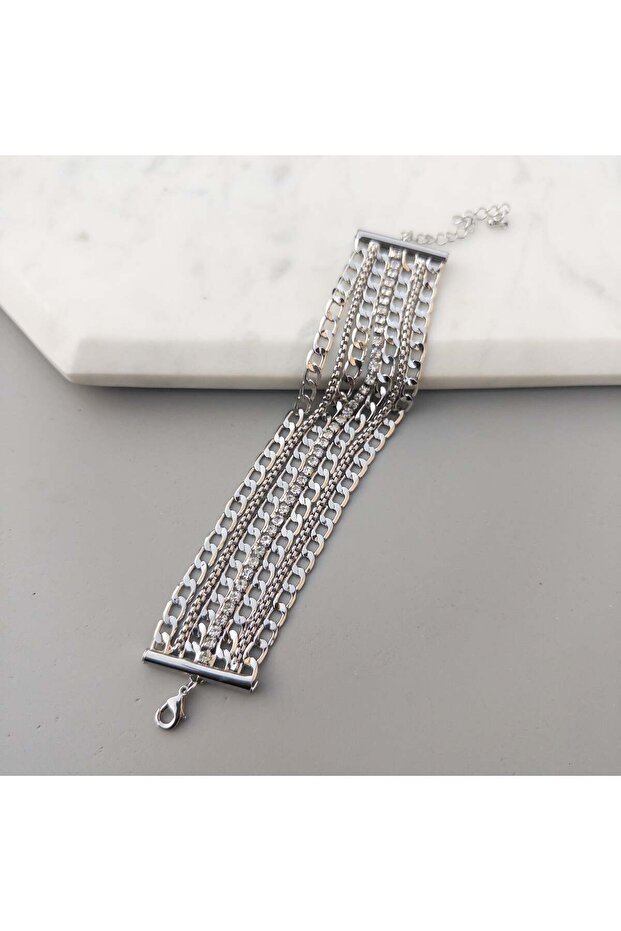 Bratara Silver Glam - 1