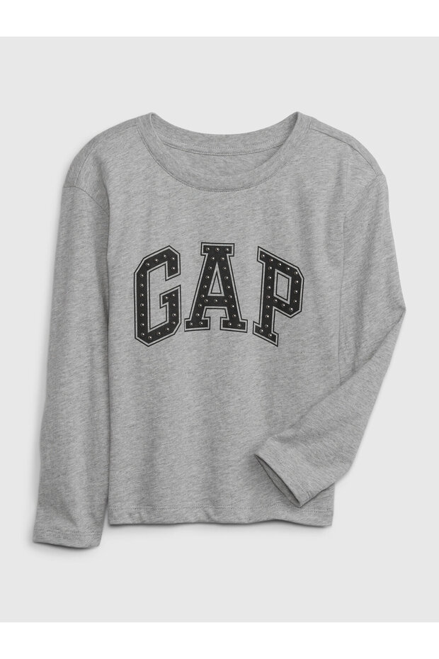 Mädchenbluse 787249 Grau - 1
