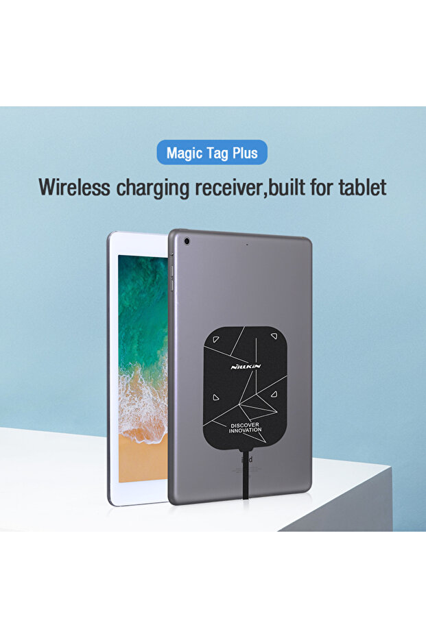 Magic Tag Plus Type-C Çıkışlı 15W Wireless Şarj Pedi Tablet Uyumlu - 2
