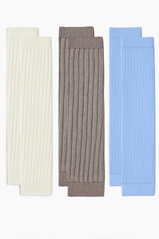 3 Çift Basic Kalın Pamuk Karışımlı Tozluk - 1