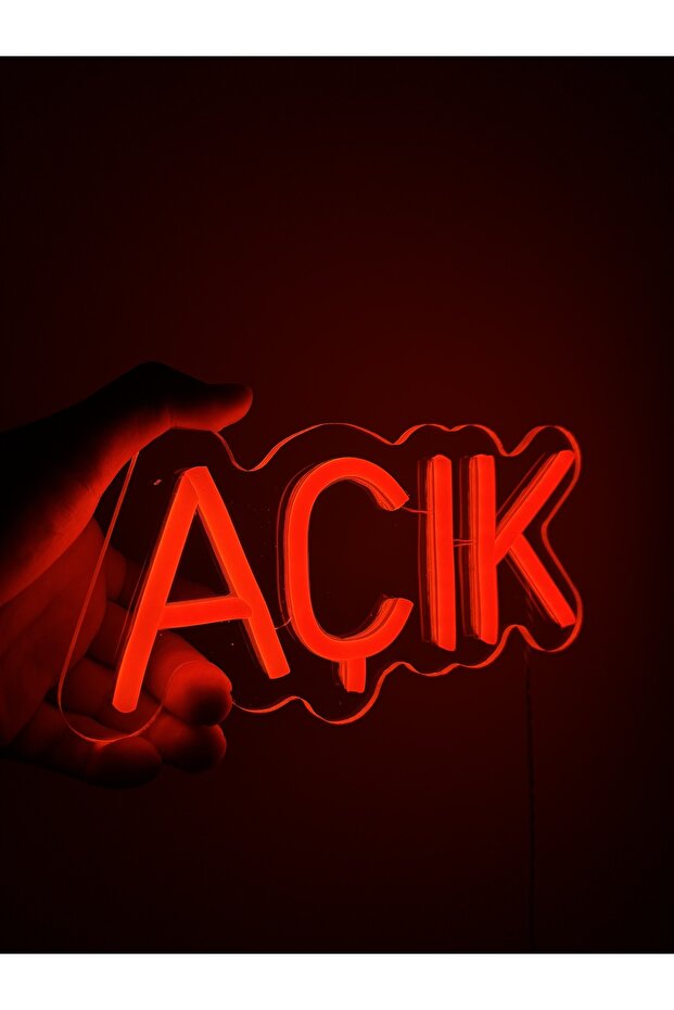 Açık yazılı neonled - 2