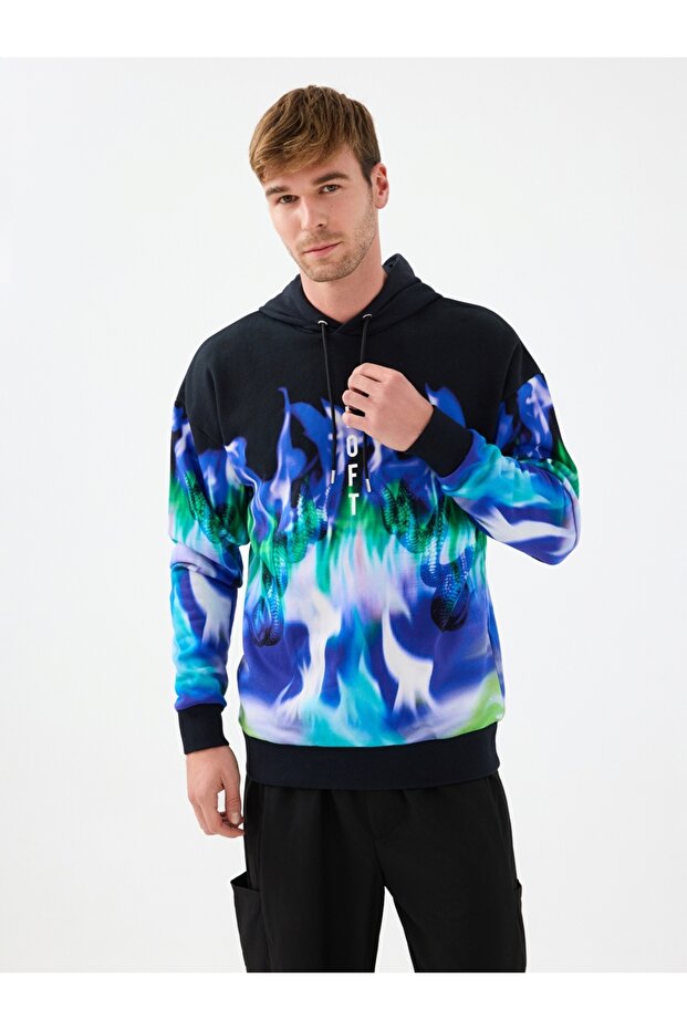 Oversize Erkek Sweatshirt - 1