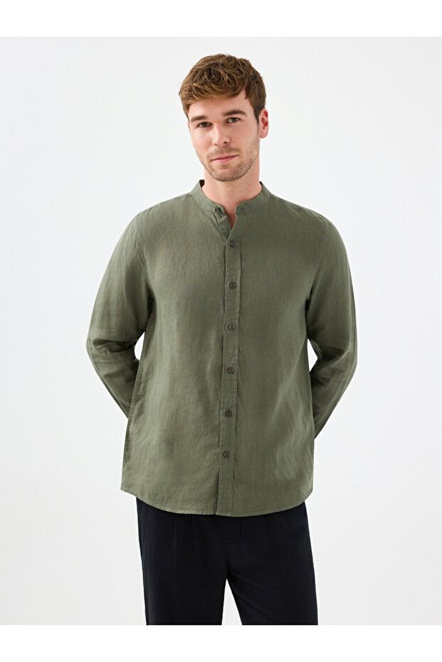 Regular Fit Erkek Gömlek U.kol - 1