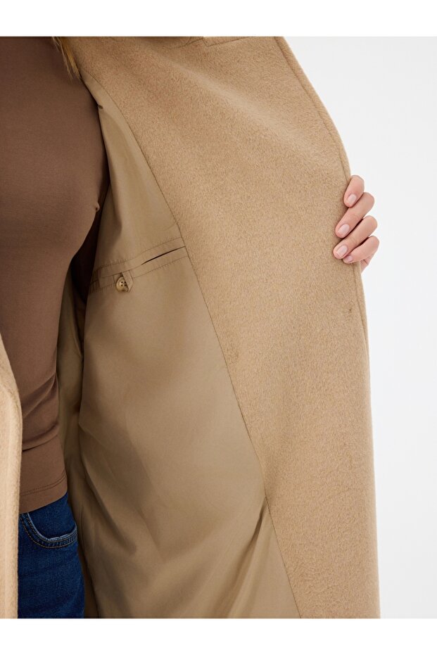 Oversize Kadın Kaban - 6