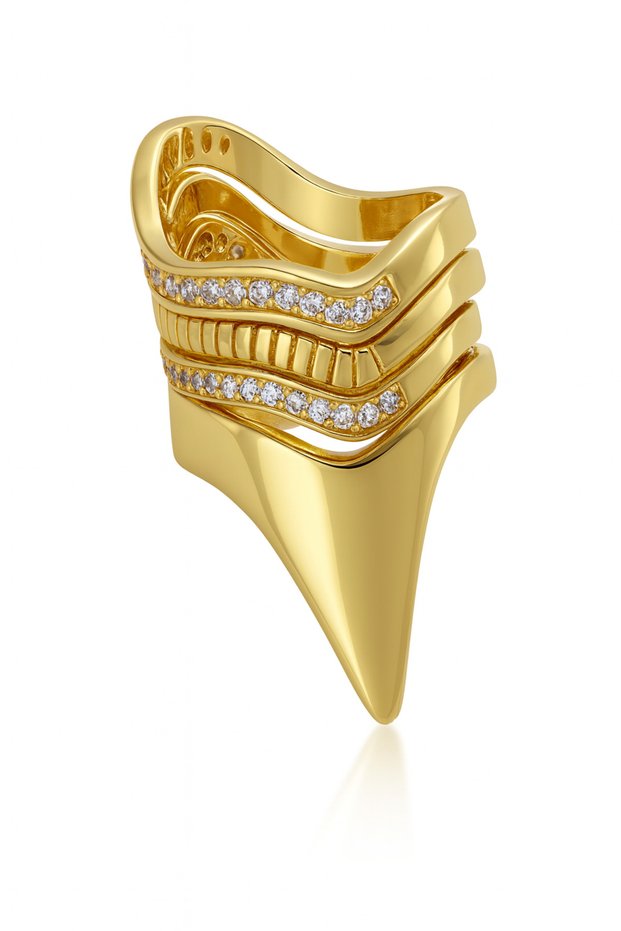 Rbow 4-Piece Ring