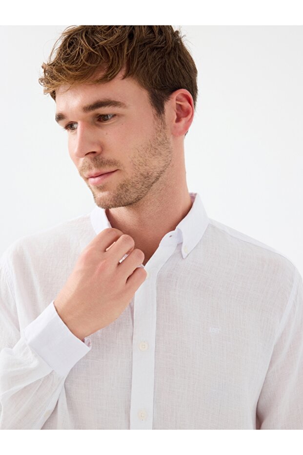 Regular Fit Erkek Gömlek U.kol - 4