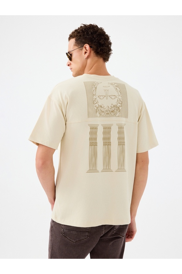 Oversize Fit Erkek Tshirt K.kol - 3