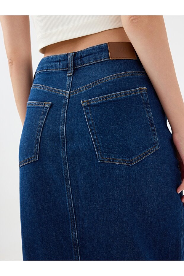 Slim Fit Kadın Etek - 6