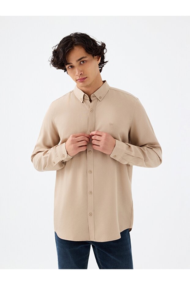 Regular Fit Erkek Gömlek U.kol - 1