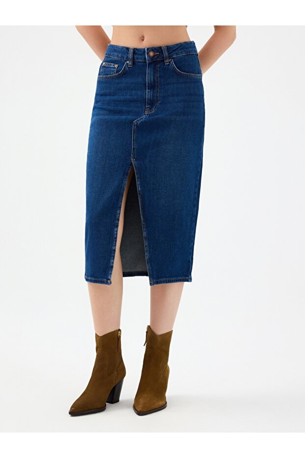 Slim Fit Kadın Etek - 2