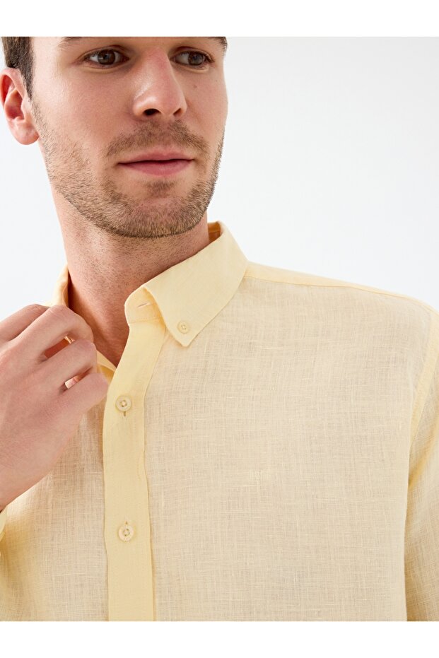 Regular Fit Erkek Gömlek U.kol - 4