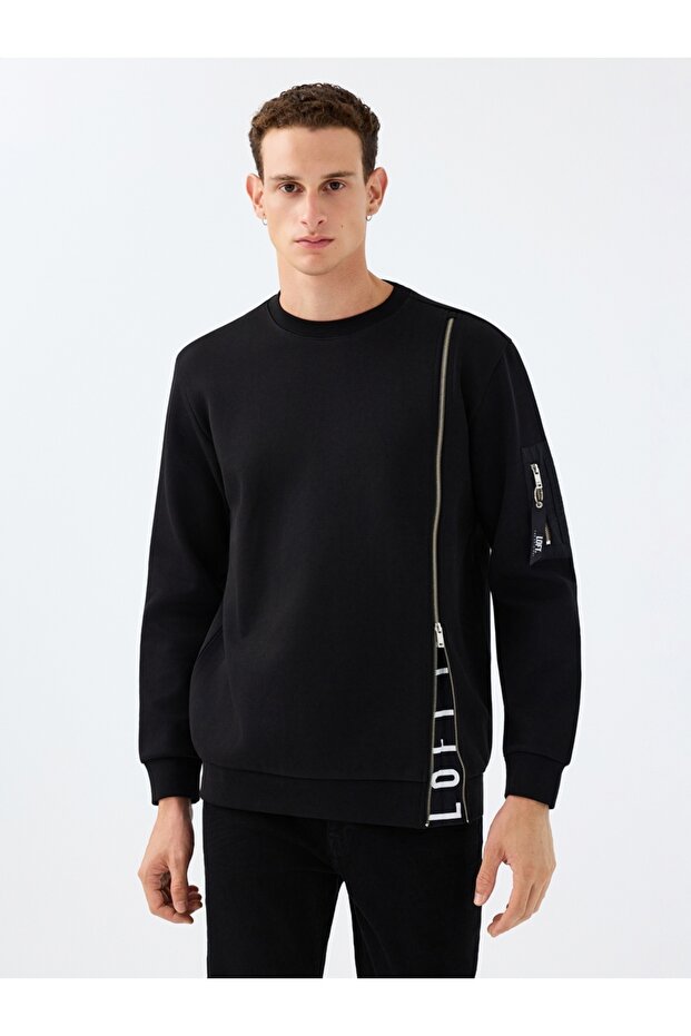 Regular Fit Erkek Sweatshirt - 1