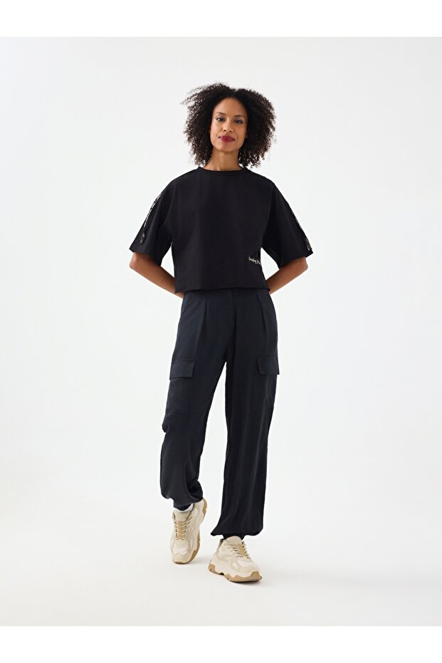 Jogger Fit Kadın Pantolon - 1